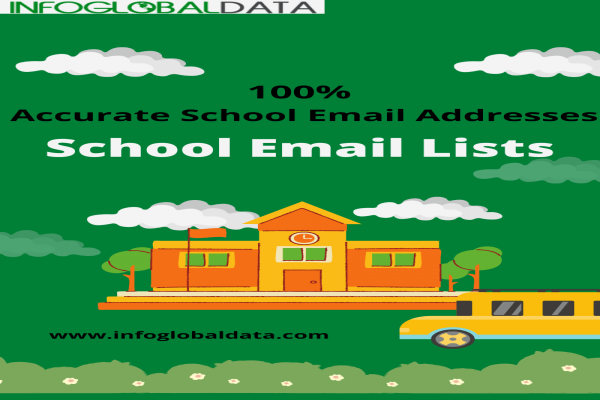 Buy 100% Accurate School Email Lists IN US From InfoGlobalData